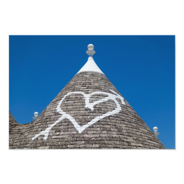 Trulli house roof photo print (Front)