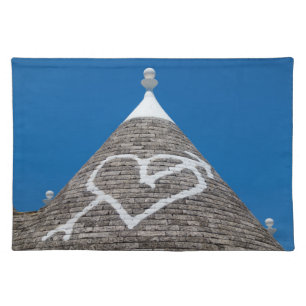 Trulli house roof placemat