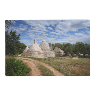 Trulli houses in Puglia/Apulia Placemat