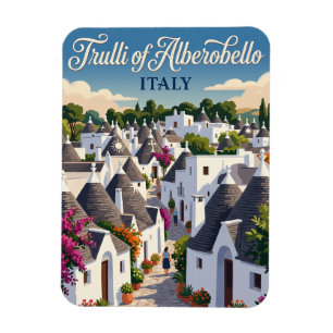 Trulli of Alberobello Italy Magnet
