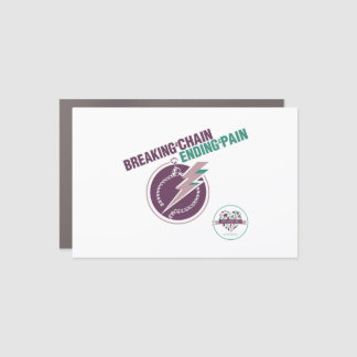 Truly Force Free Breaking The Chain Bumper Sticker Car Magnet
