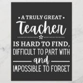 Truly Great Teacher (Front)