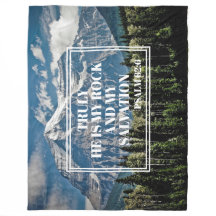 Truly He My Rock Christian Mountain Photo