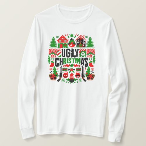 Truly Really Ugly Christmas T_Shirt