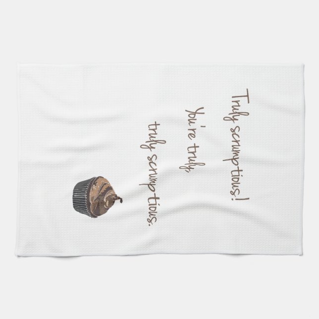 Truly Scrumptious DishTowel Towel (Horizontal)