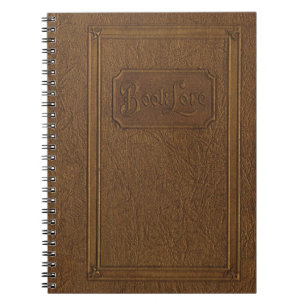 Truly vintage look: old, worn leather bound book