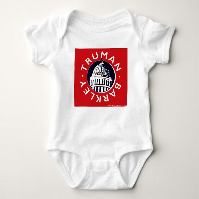 Truman-Barkley Baby Bodysuit (Front)