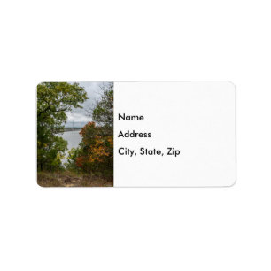 Truman Dam Autumn Framed Address Labels