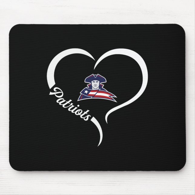 Truman Patriots Logo Half Heart Slogan Hs  Mouse Pad (Front)