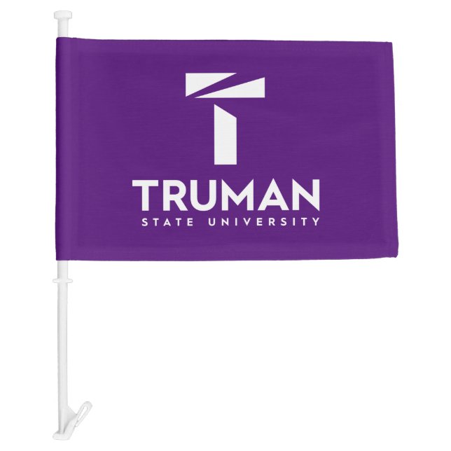 Truman State University Wordmark Car Flag (Front)