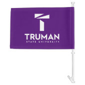 Truman State University Wordmark Car Flag (Back)