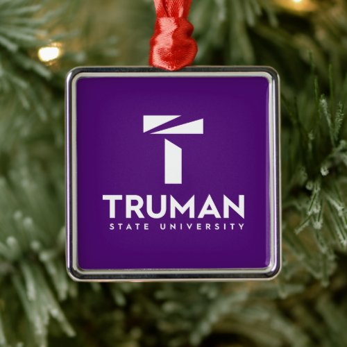 Truman State University Wordmark Metal Ornament