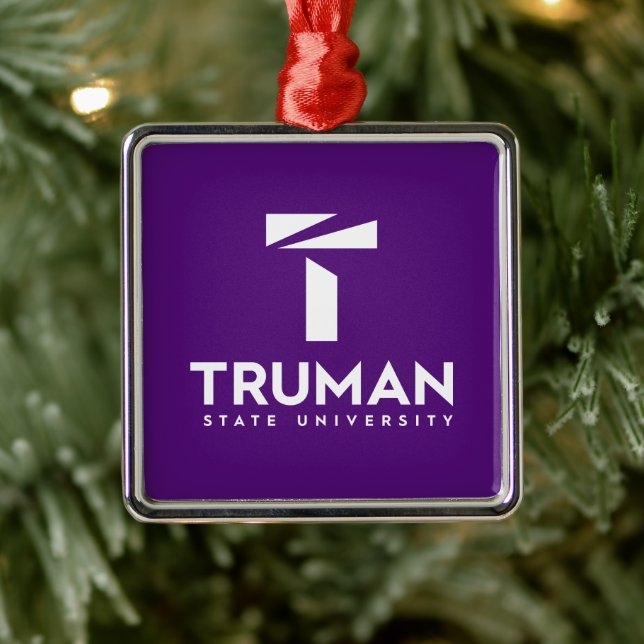 Truman State University Wordmark Metal Ornament (Tree)