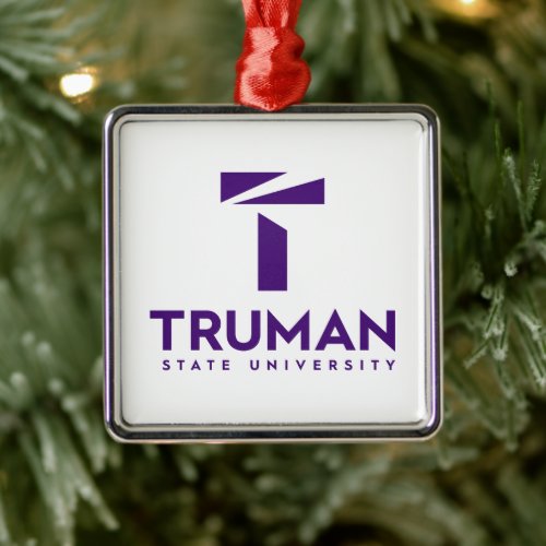 Truman State University Wordmark Metal Ornament