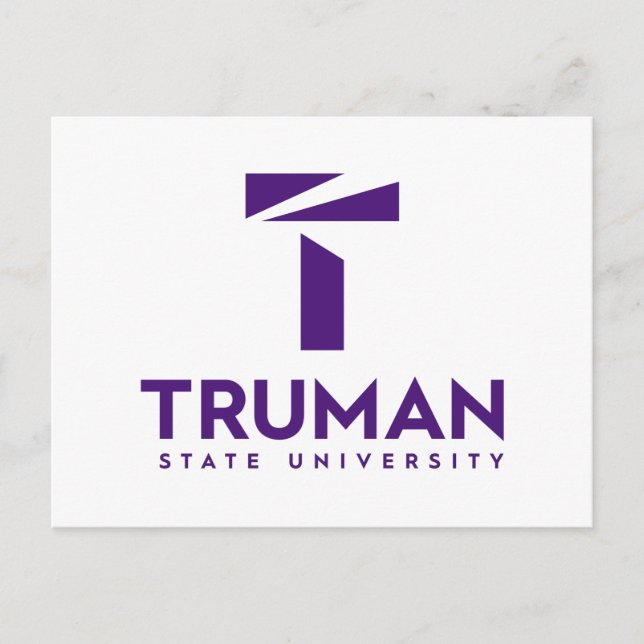 Truman State University Wordmark Postcard (Front)