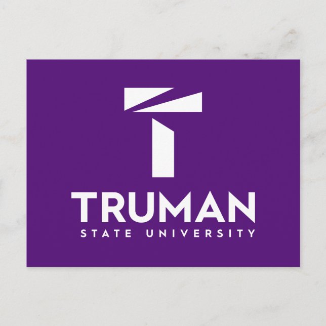 Truman State University Wordmark Postcard (Front)