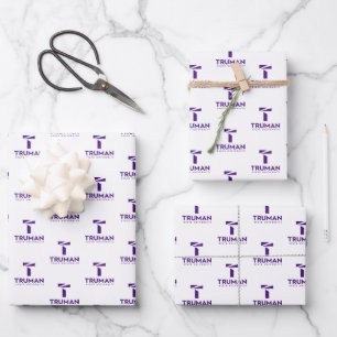 Truman State University Wordmark Wrapping Paper Sheets