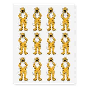 Truman the Tiger Temporary Tattoos