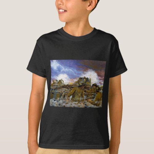 Trumans Battery by Dominic DAndrea T_Shirt