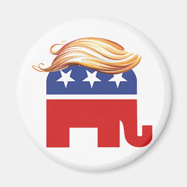 Trump 2012 Elephant Magnet (Front)