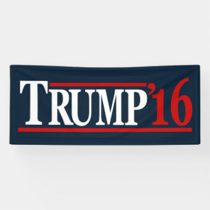 Trump 2016 banner