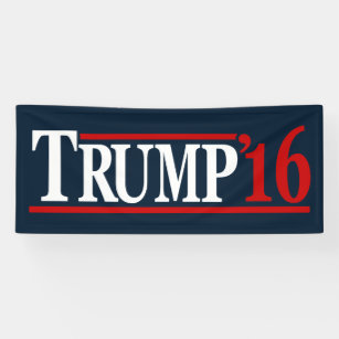 Trump 2016 banner