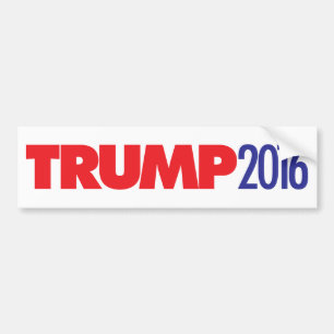 Trump 2016 bumper sticker