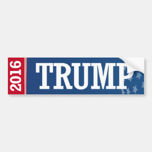 TRUMP 2016 BUMPER STICKER
