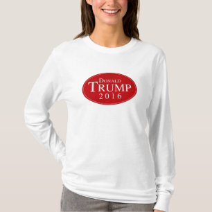 Trump 2016 Red Oval Campaign T-Shirt