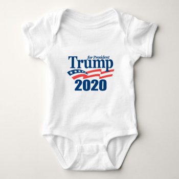 Trump 2020 Baby Bodysuit by etopix at Zazzle