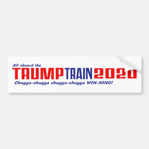 Trump 2020 Bumper Sticker