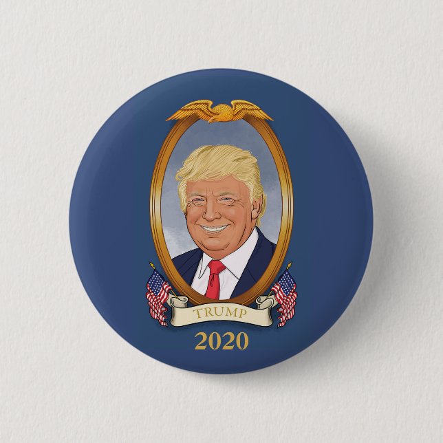 Trump 2020 button (Front)