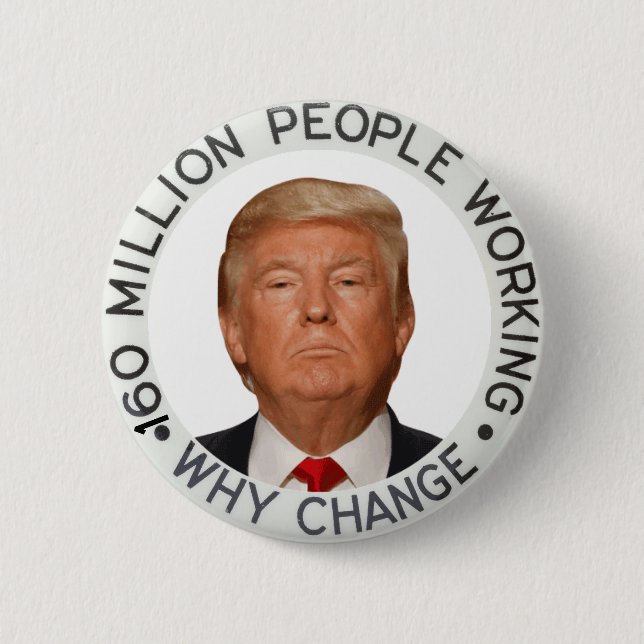 Trump 2020 button (Front)