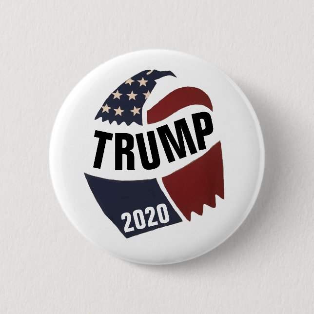 Trump 2020 button (Front)
