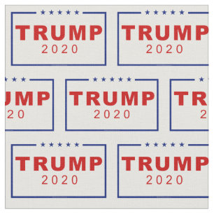 Trump 2020 Classic White Fabric