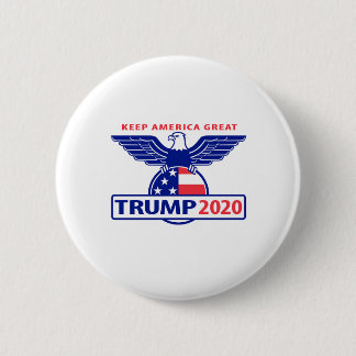 Trump 2020 Eagle Logo Button