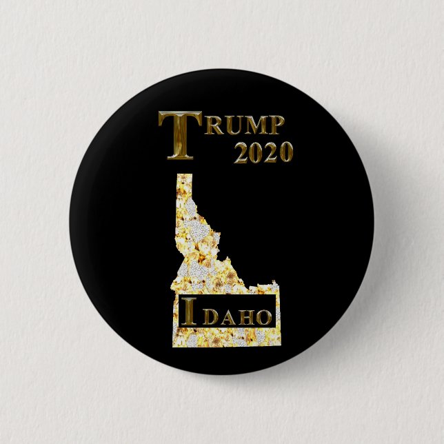 TRUMP 2020 IDAHO BUTTON (Front)