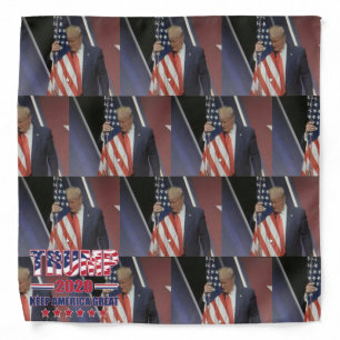 Trump 2020 Keep America Great Bandana