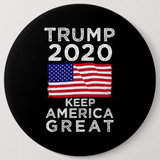 Trump 2020 : Keep America Great Button