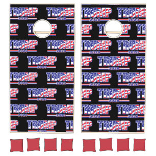 Trump 2020 Keep America Great Cornhole Set