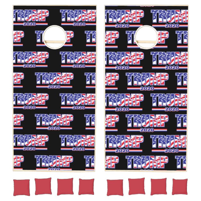 Trump 2020 Keep America Great Cornhole Set (Set)