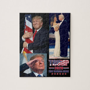 Trump 2020 Keep America Great Jigsaw Puzzle
