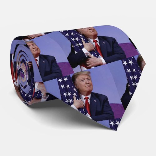 Trump 2020 _ Keep America Great Neck Tie