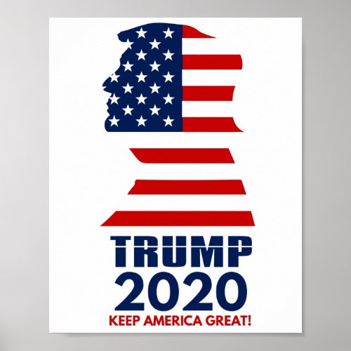 Trump 2020 Keep America Great Poster