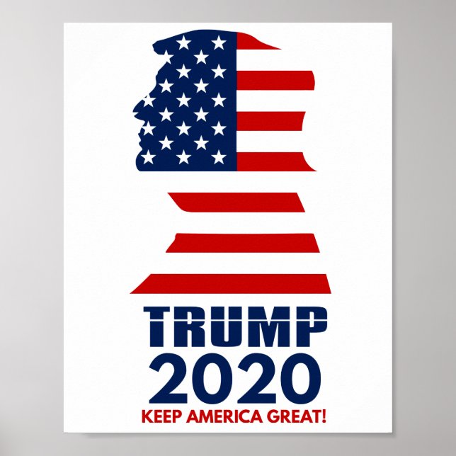 Trump 2020 Keep America Great Poster (Front)