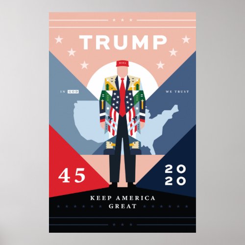 TRUMP 2020 _ KEEP AMERICA GREAT POSTER