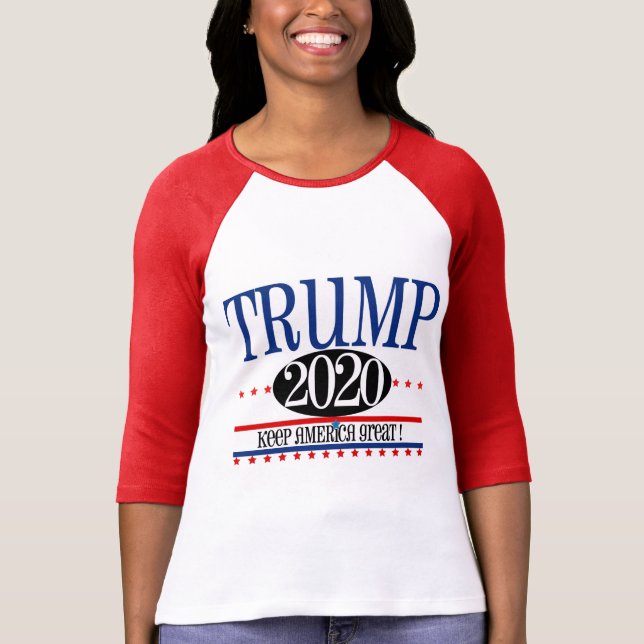 Trump 2020 Keep America Great T-Shirt (Front)