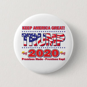 TRUMP-2020-Keep-America-Great-Trump-45 Button