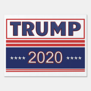 Trump 2020 Logo Sign