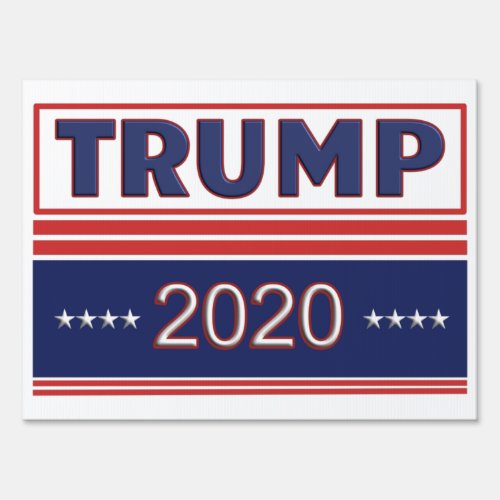 Trump 2020 Logo Sign